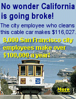 The City and County of San Francisco has more than 8,000 employees who earn over $100,000. Click to see the list.